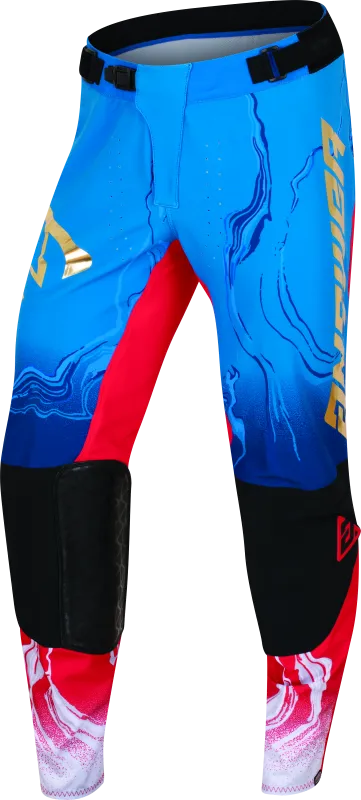 Answer 23 Elite Fusion Pant Red/White/Blue Youth Size -26