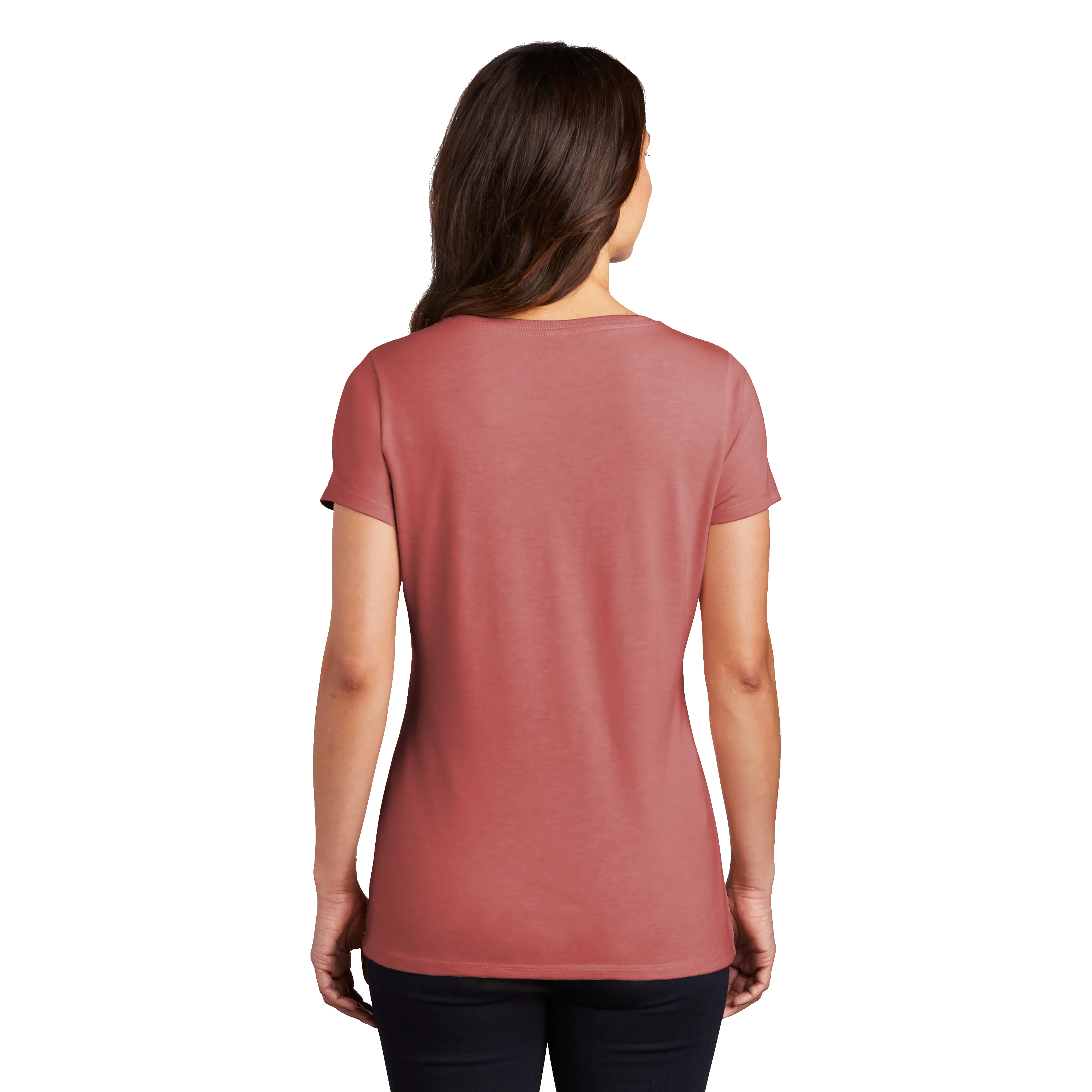 B1651V Ladies Perfect Tri V-Neck Tee