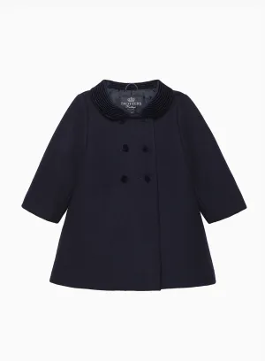 Baby Classic Coat in Navy