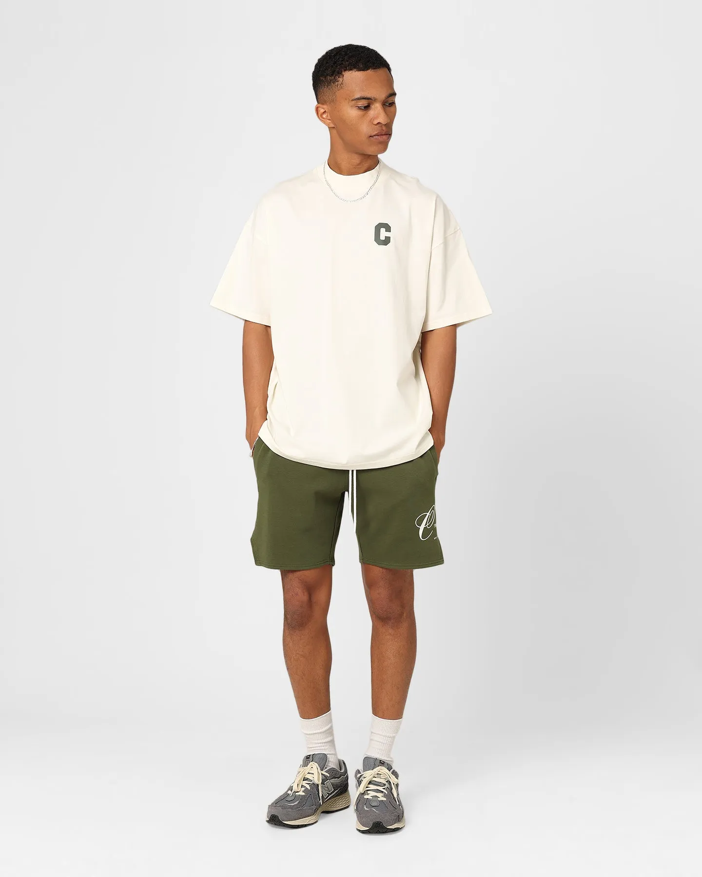 Carre Capital C Motion Shorts Army Green