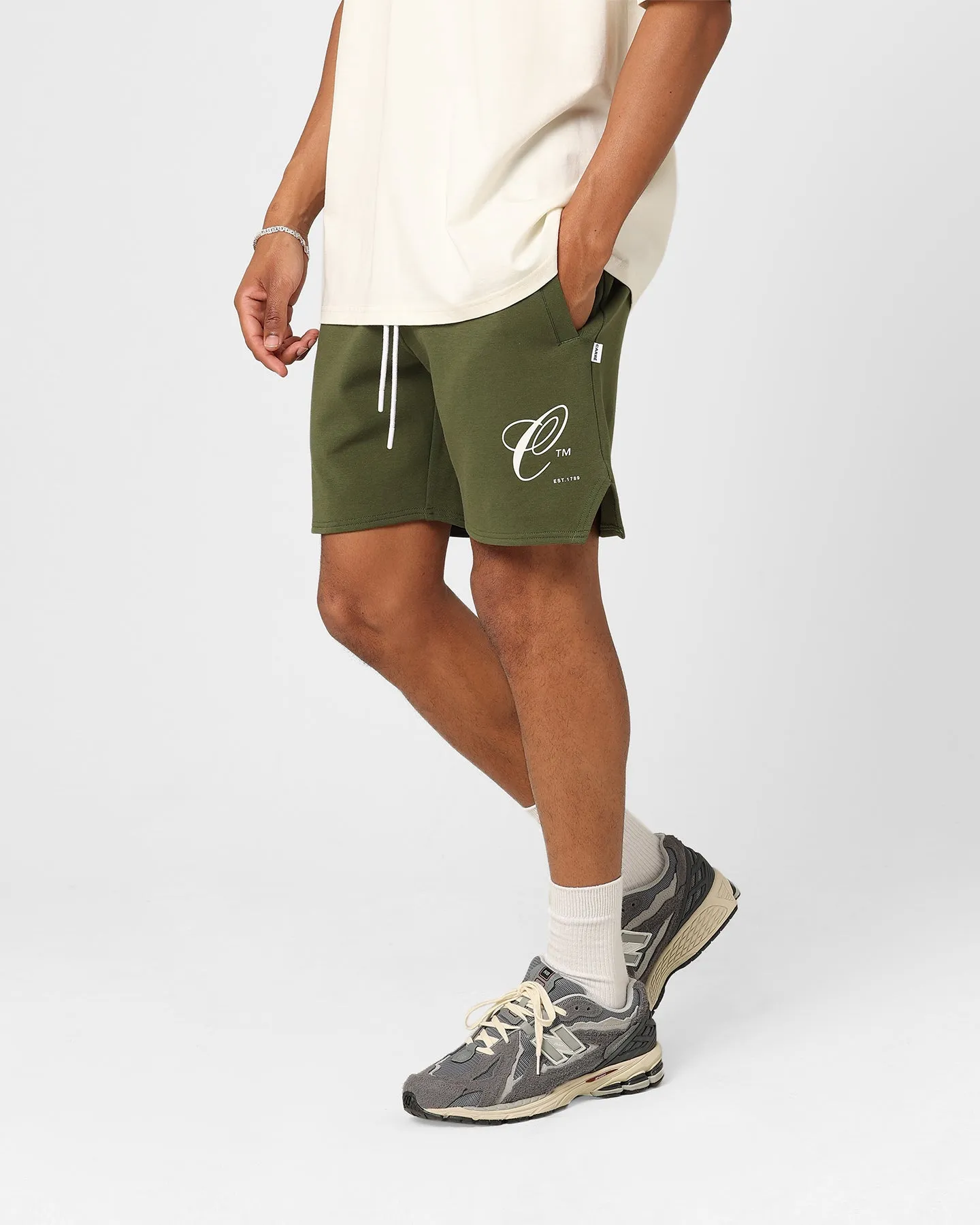 Carre Capital C Motion Shorts Army Green