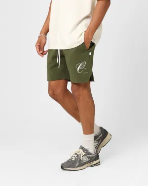 Carre Capital C Motion Shorts Army Green