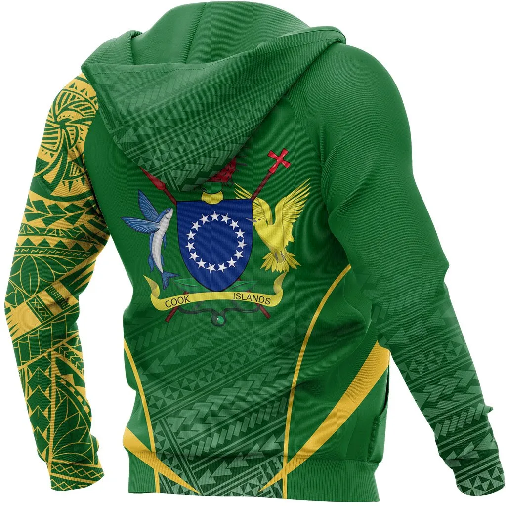 Cook Islands Active Special Zipper Hoodie A7