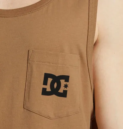 DC Shoes Mens DC Star Pocket Crew Neck Vest Top