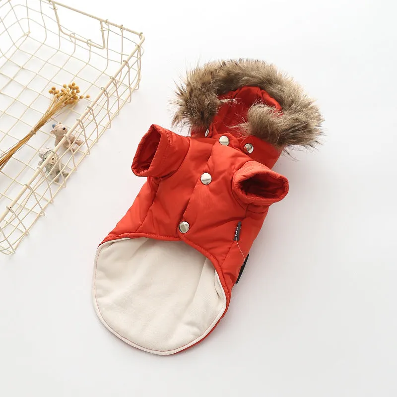 Dog Puffer Jacket - Air Force Style (3 colours)