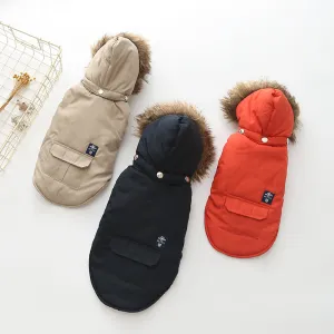 Dog Puffer Jacket - Air Force Style (3 colours)