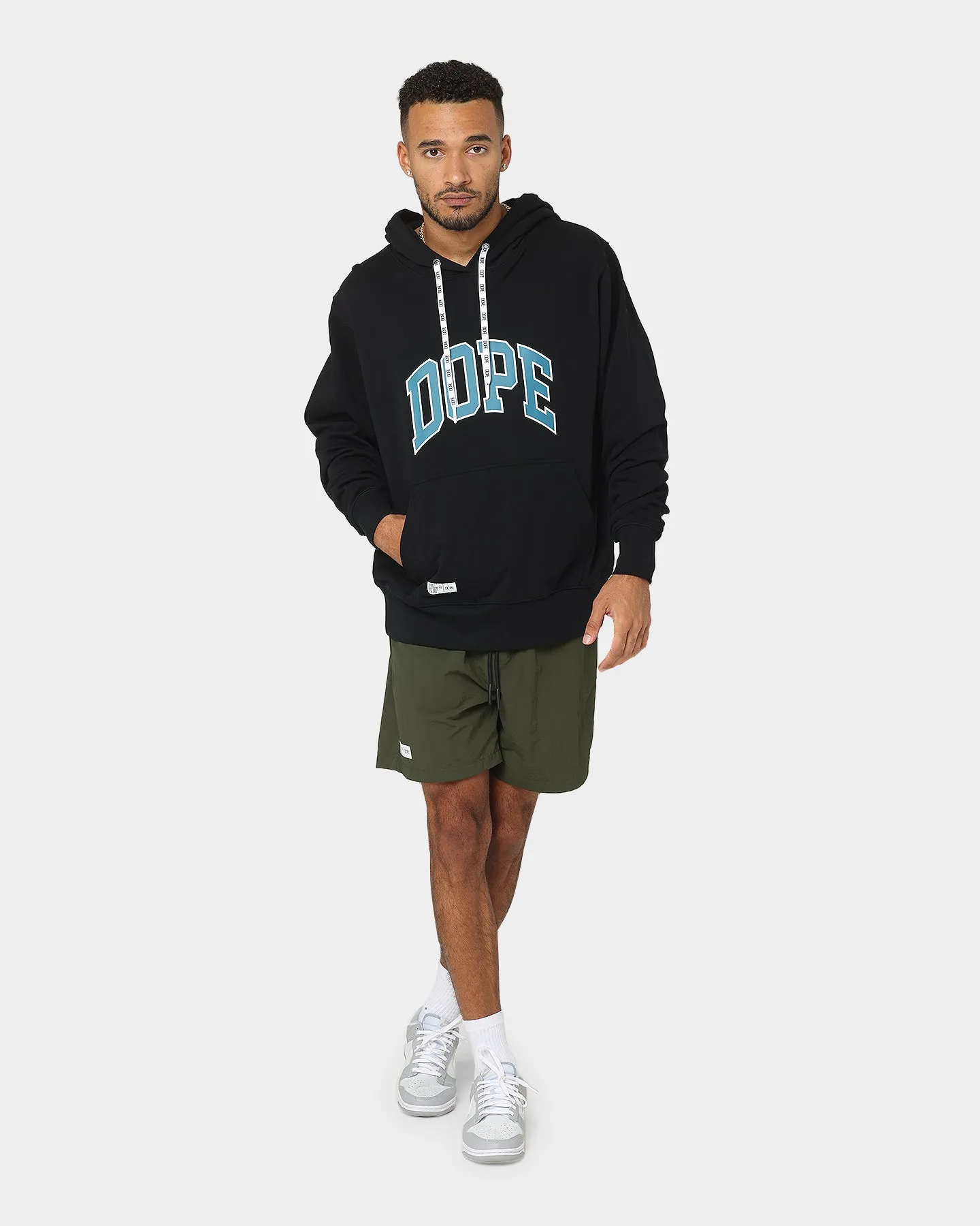 DOPE Miami Nylon Shorts Forest Green