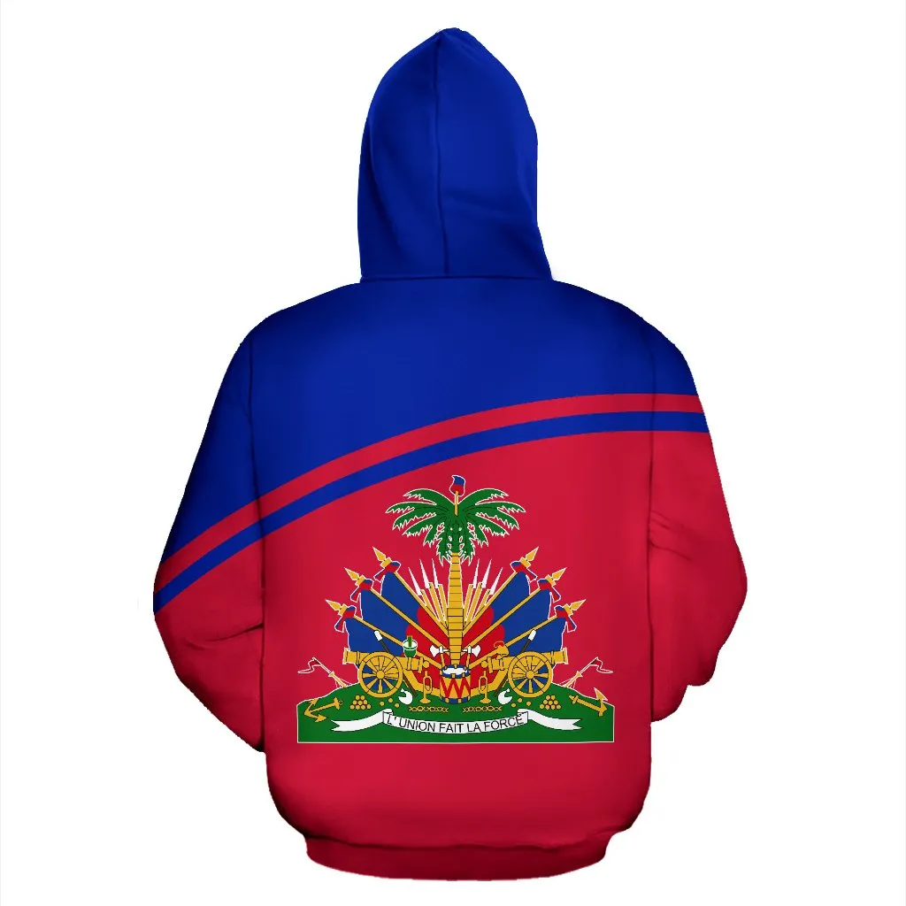 Haiti All Over Hoodie - Curve Version - BN04