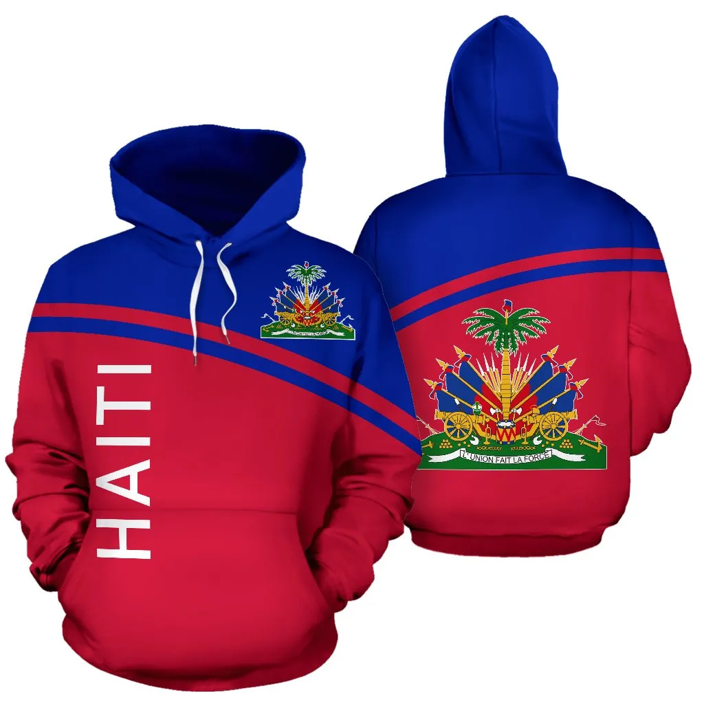 Haiti All Over Hoodie - Curve Version - BN04