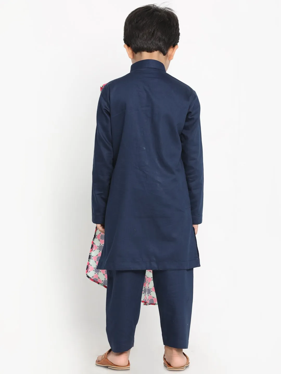 Kurta Pyjama Set for Boys with Dupatta - JBN Creation