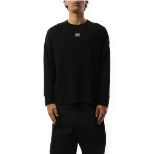 Long Sleeve Anagram T-Shirt in Black