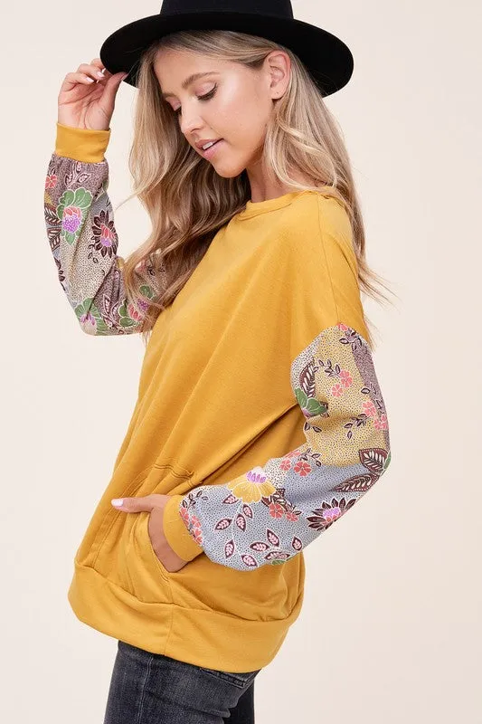 Long Sleeve Floral Top *Online Only*