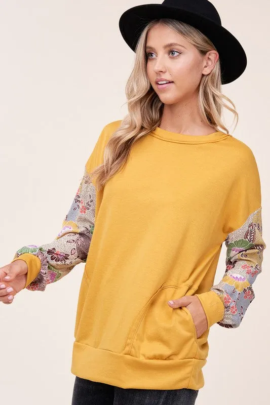 Long Sleeve Floral Top *Online Only*