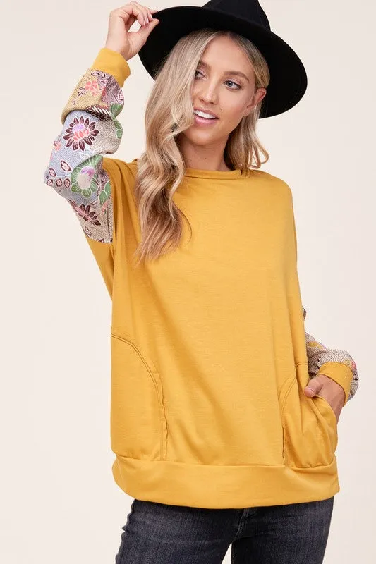 Long Sleeve Floral Top *Online Only*