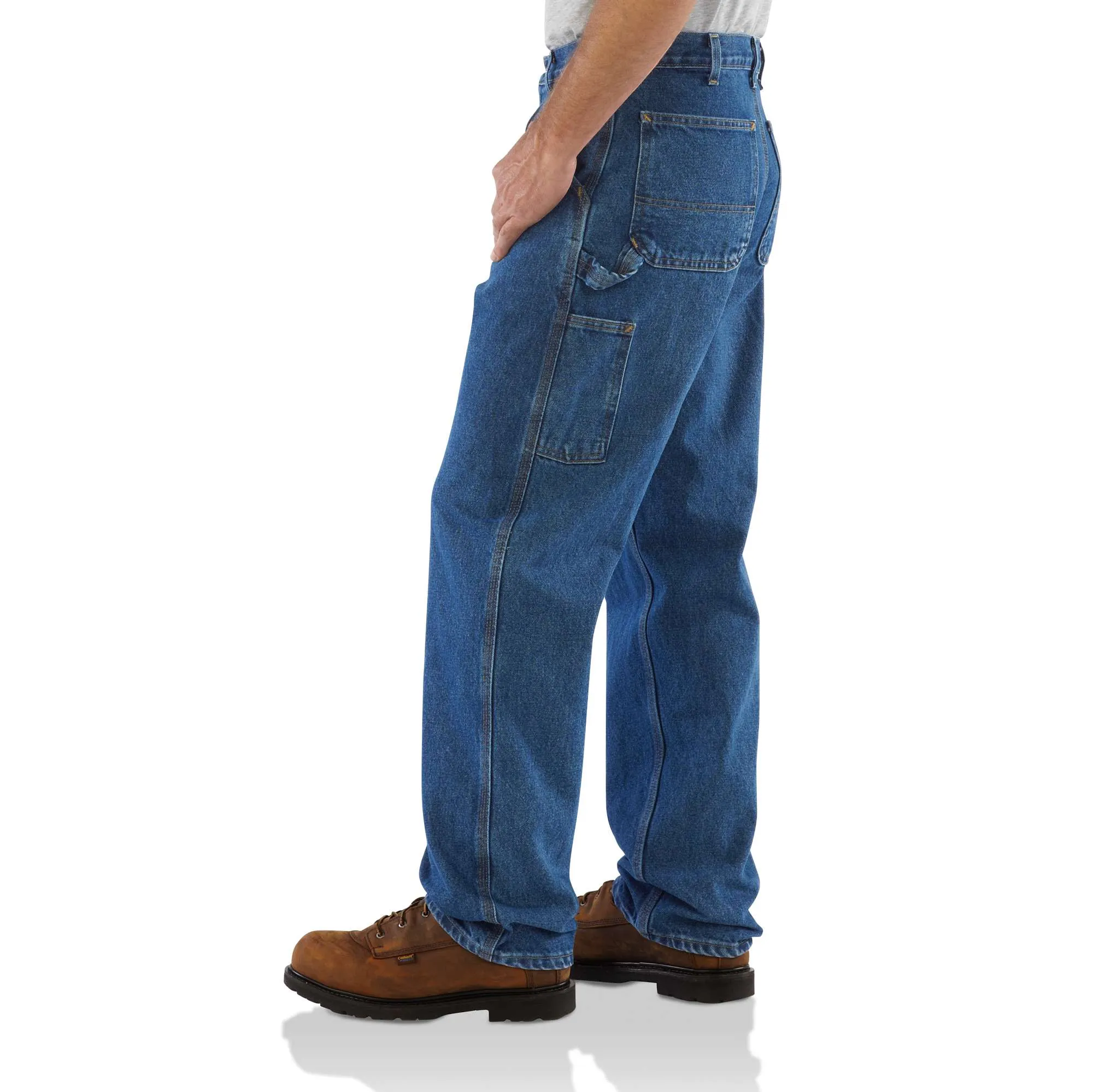 Loose/Original-Fit Signature Denim Dungaree Jean