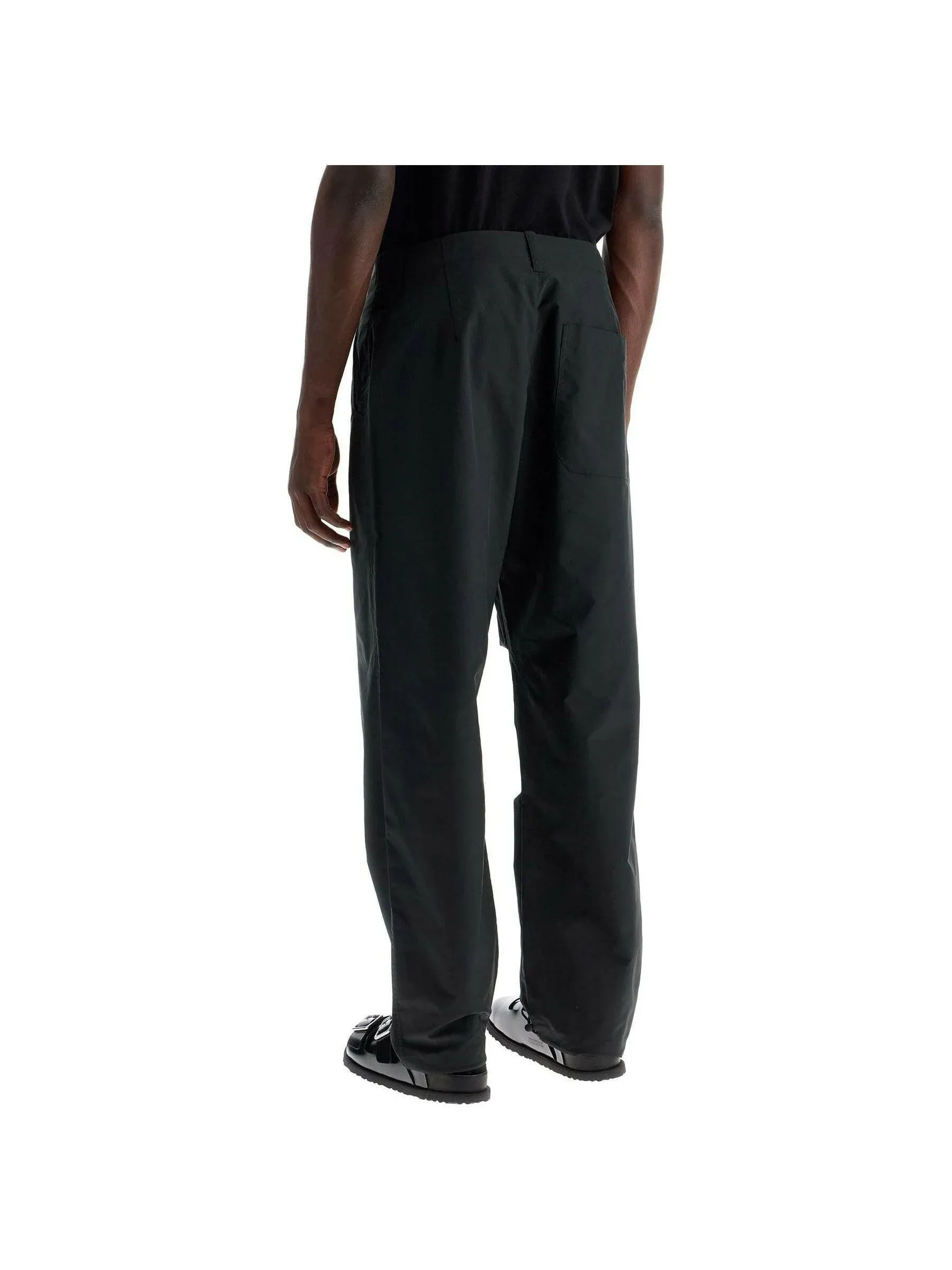 Mashi Water-Repellent Straight-Leg Pants