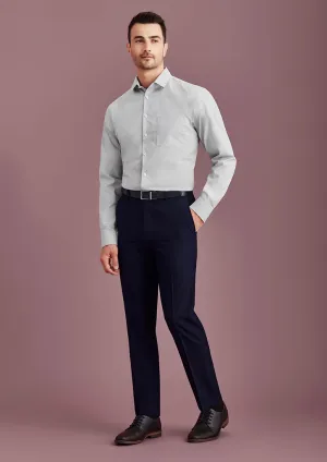 Mens Siena Slim Fit Flat Front Pant (Regular) 70716R 72R / Marine