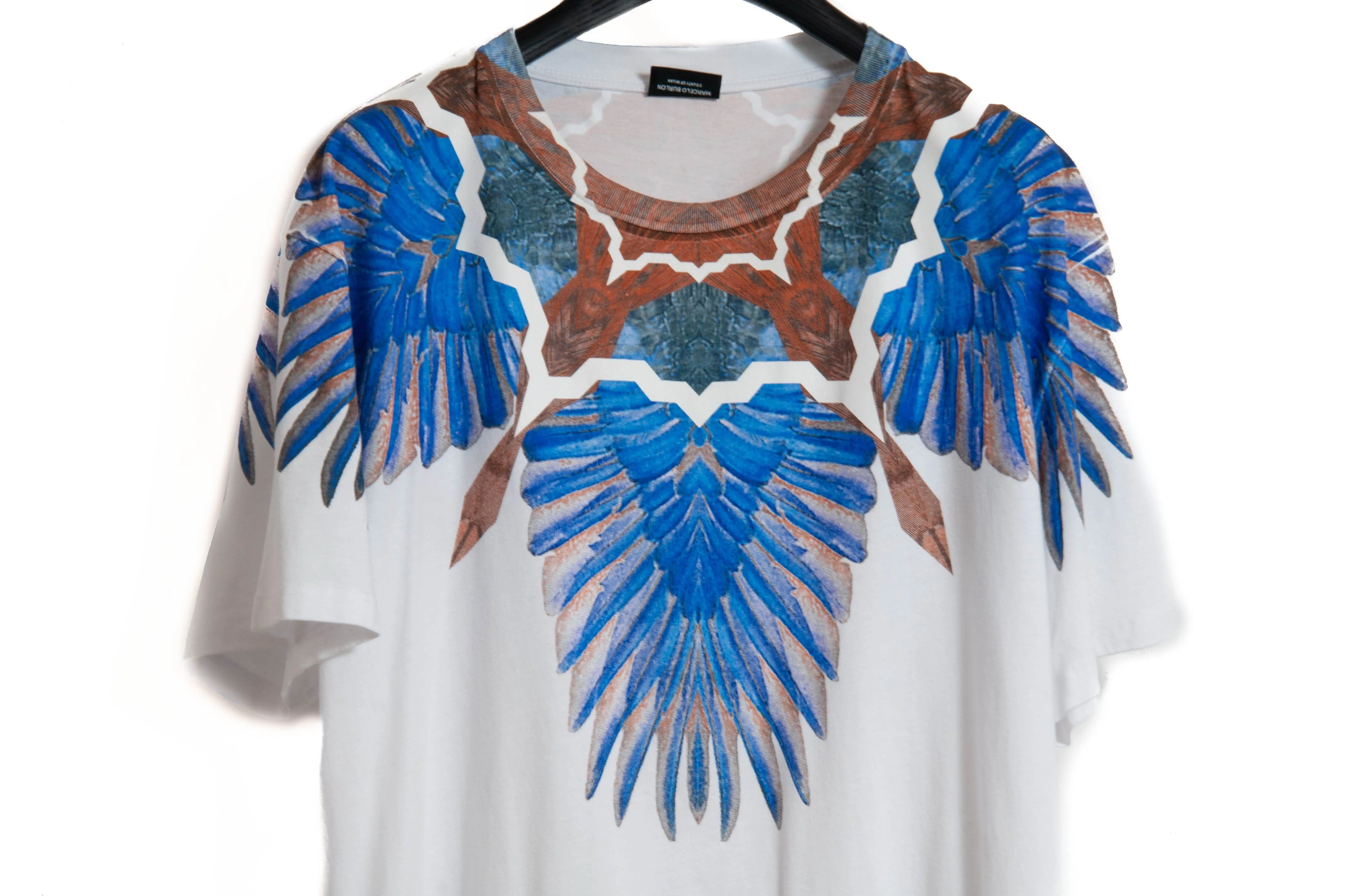Multi Color Wings Graphic T Shirt