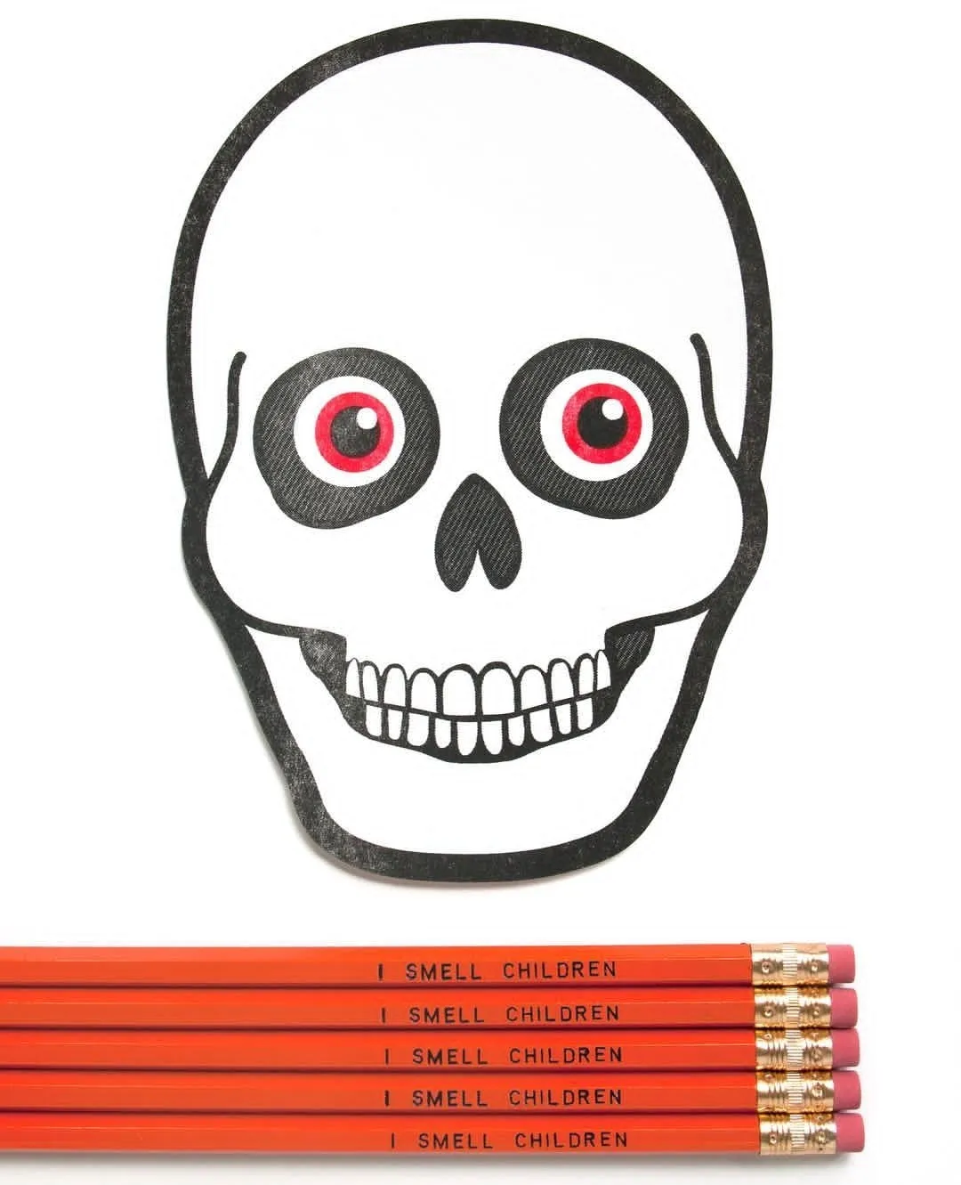 Smarty Pants Paper - Skull Sticker