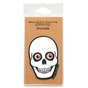 Smarty Pants Paper - Skull Sticker