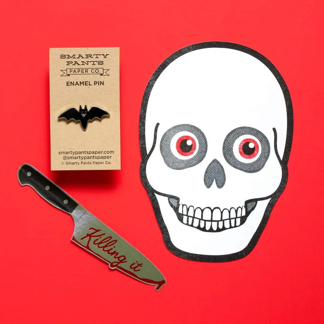 Smarty Pants Paper - Skull Sticker