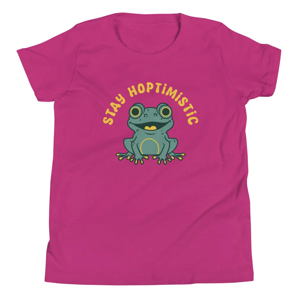 Stay Hoptimistic Kid's Youth Tee