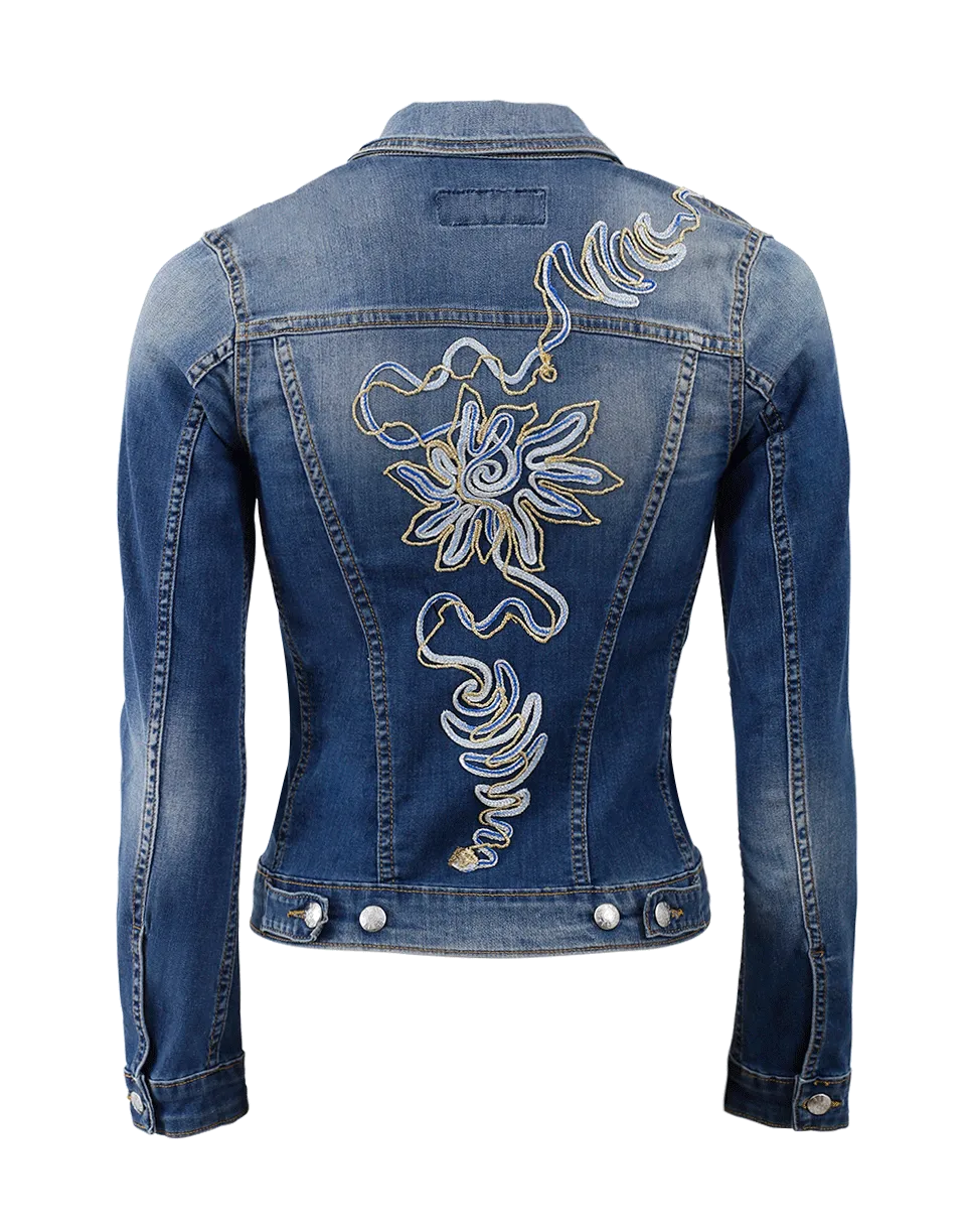 Stretch Denim Jacket