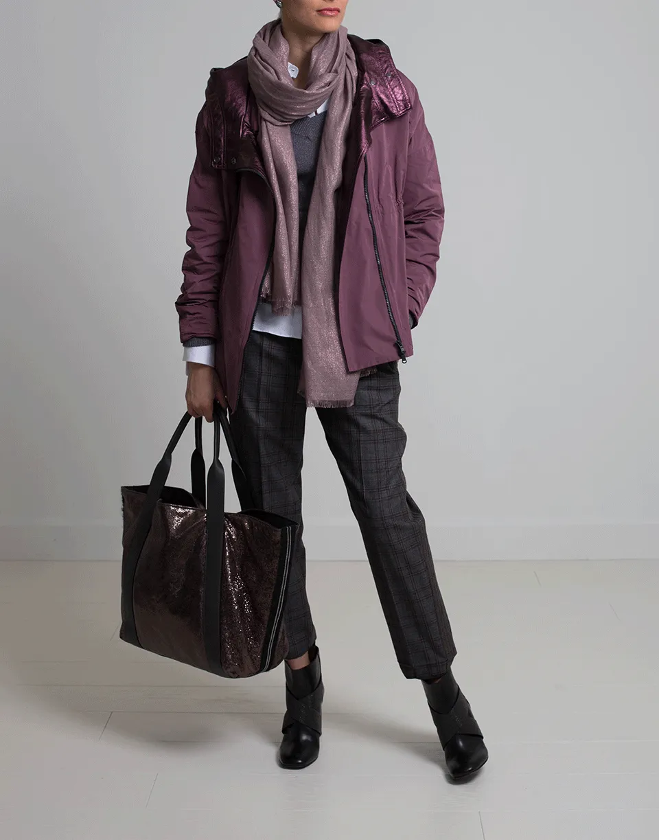 Taffeta Hooded Jacket