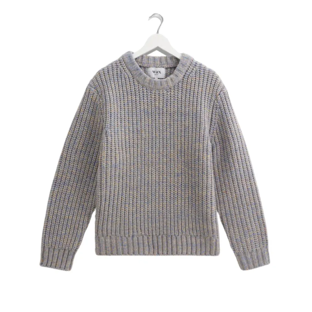 Wilde Crew Thick Knit (Blue)